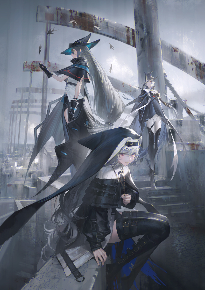 This is a pixiv picture whose title is アークナイツ公式コミックアンソロジー vol.7.