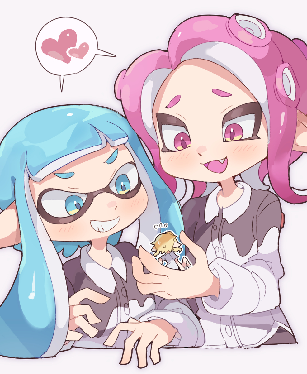 This is a pixiv picture whose title is スプラトゥーン性癖イラストログ.