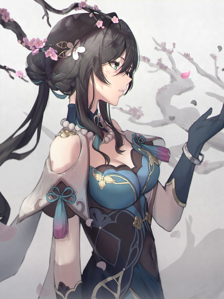 This is a pixiv picture whose title is ルアン・メェイ.