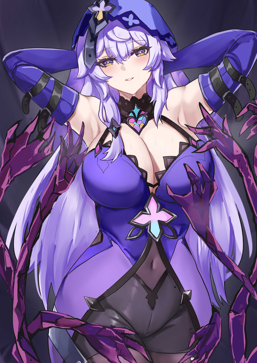 This is a pixiv picture whose title is Black Swan.