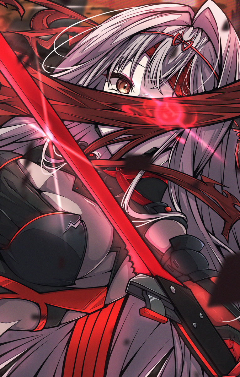 This is a pixiv picture whose title is 薔花.