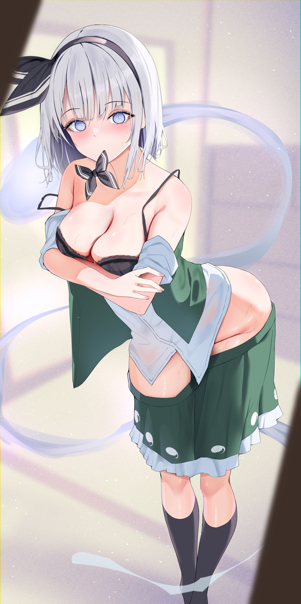 This is a pixiv picture whose title is youmu.