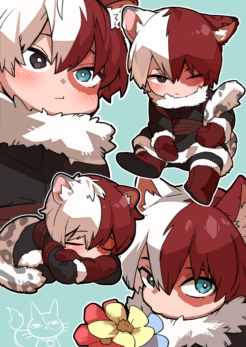 This is a pixiv picture whose title is 【腐】轟出まとめ（女体化あり）⑨.