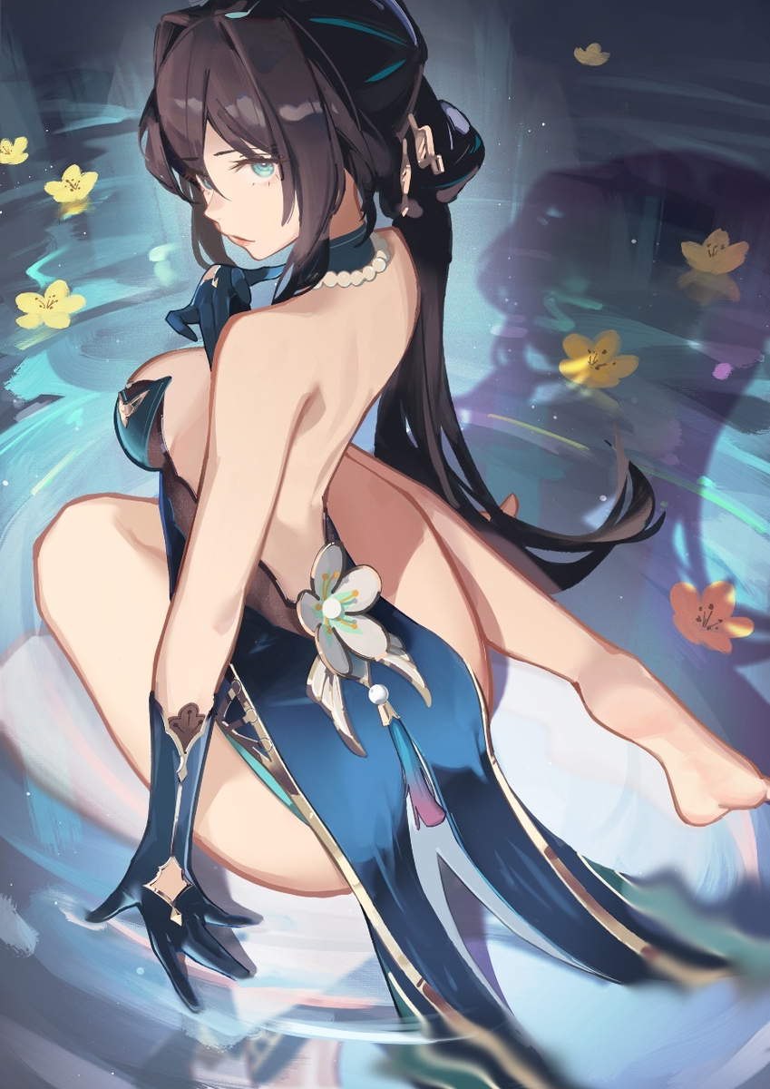 This is a pixiv picture whose title is 阮·梅.