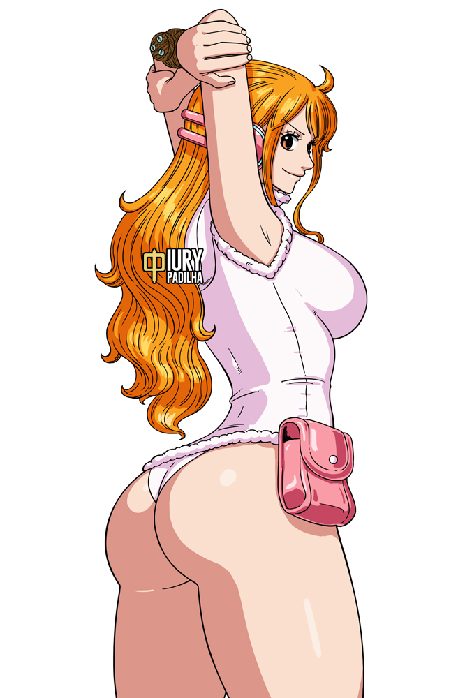 This is a pixiv picture whose title is Commission: Egghead Nami.