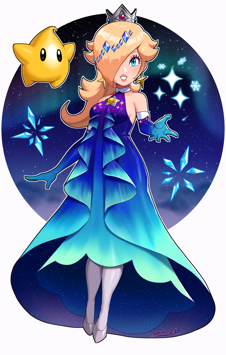 This is a pixiv picture whose title is Aurora Rosalina.