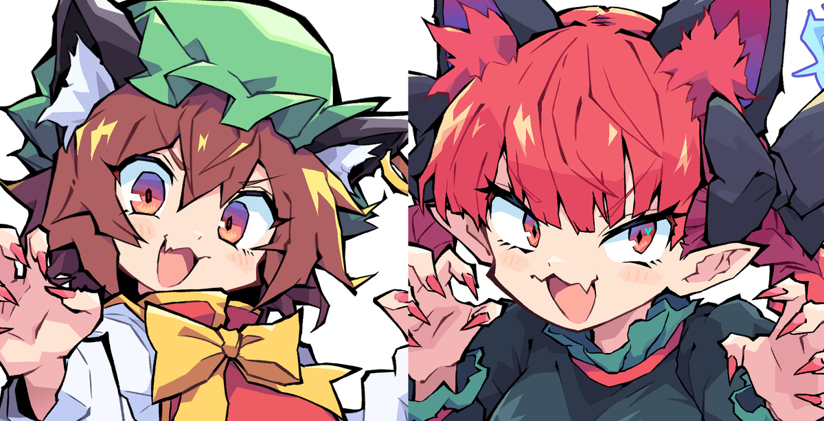 This is a pixiv picture whose title is ちぇんりん.