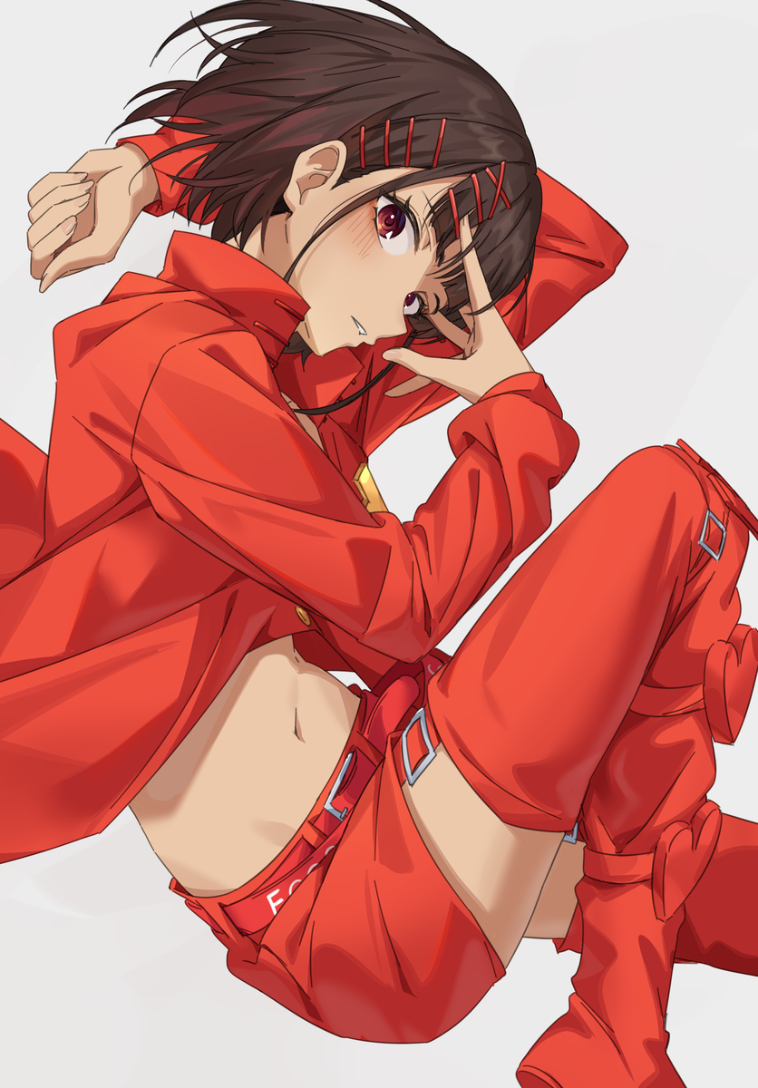 This is a pixiv picture whose title is ヘアピンまみれさん.