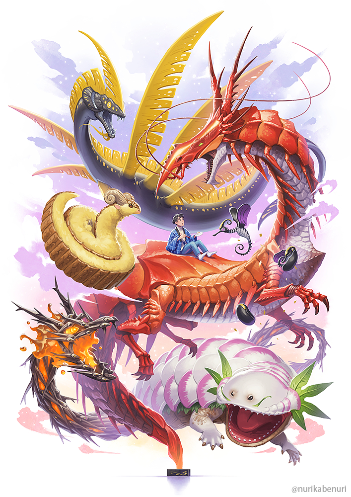 This is a pixiv picture whose title is 辰.