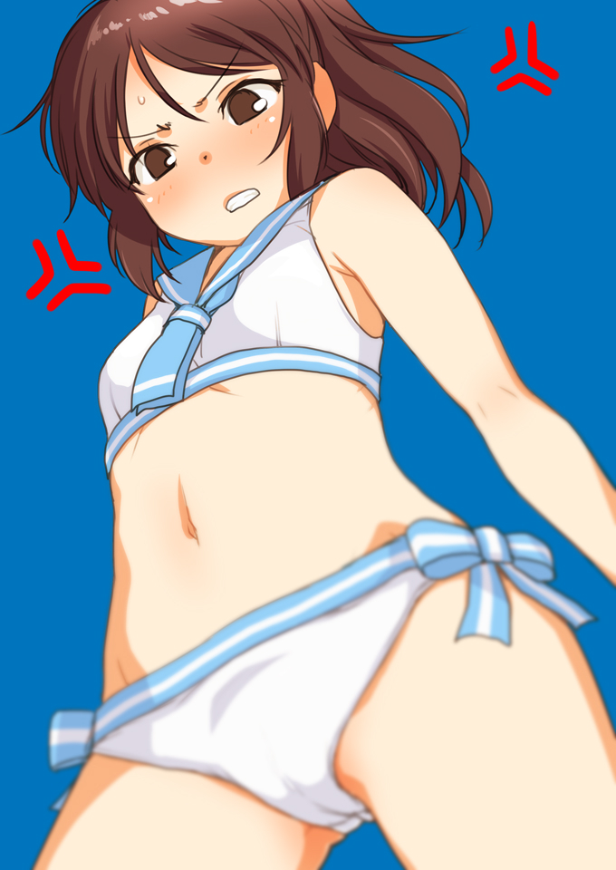 This is a pixiv picture whose title is なに寝っ転がってるんですかPさん…💢.