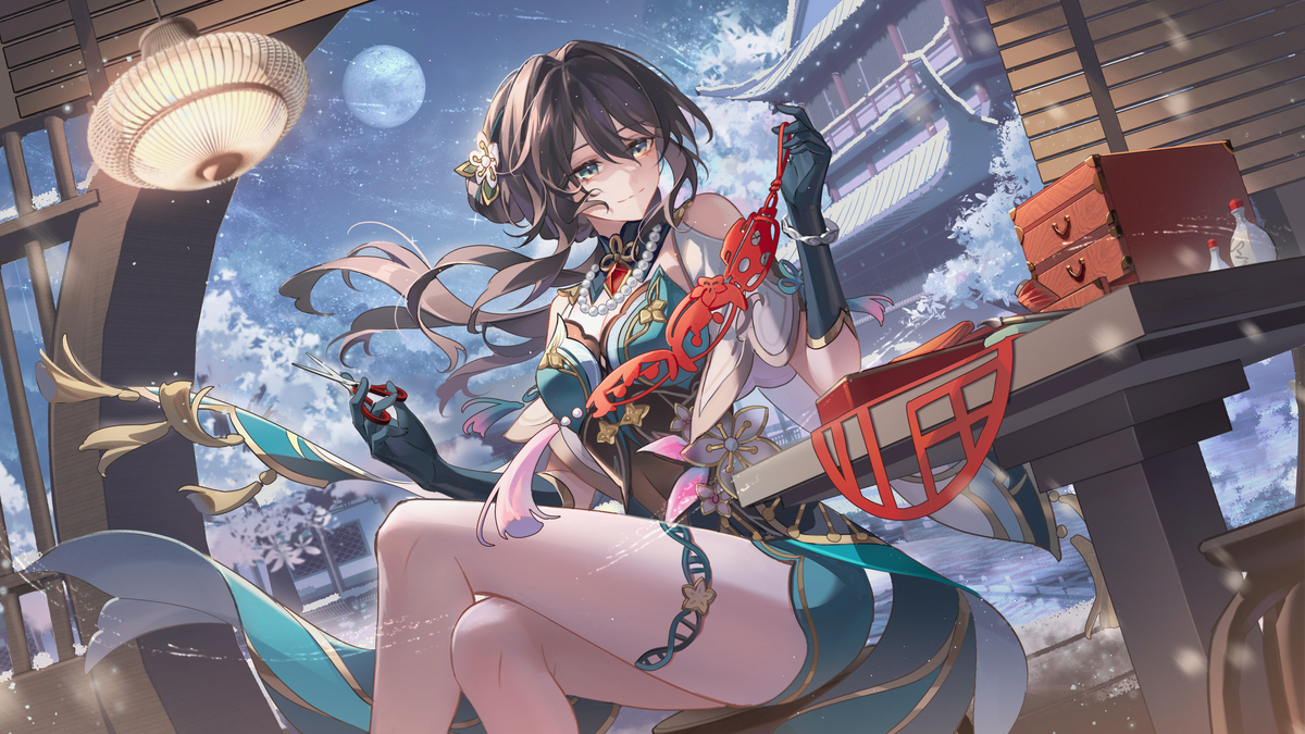 This is a pixiv picture whose title is 阮梅.