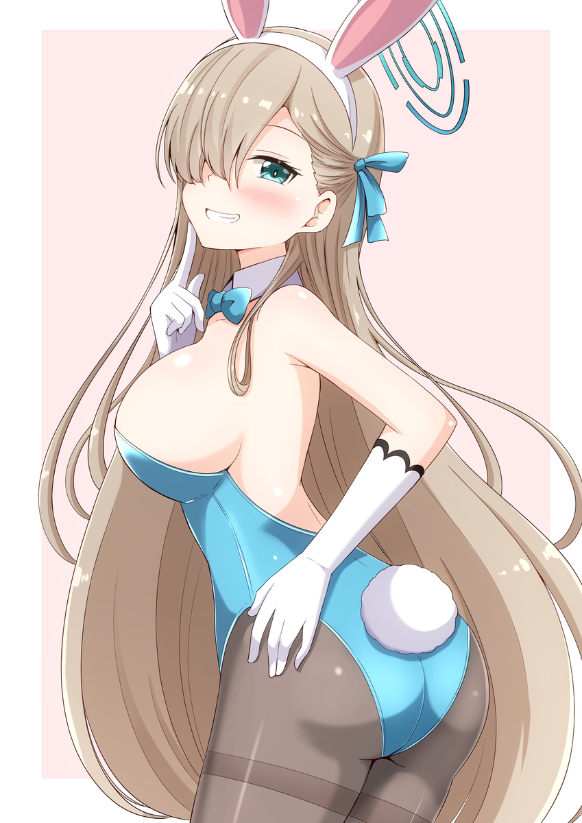 This is a pixiv picture whose title is バニーアスナ.