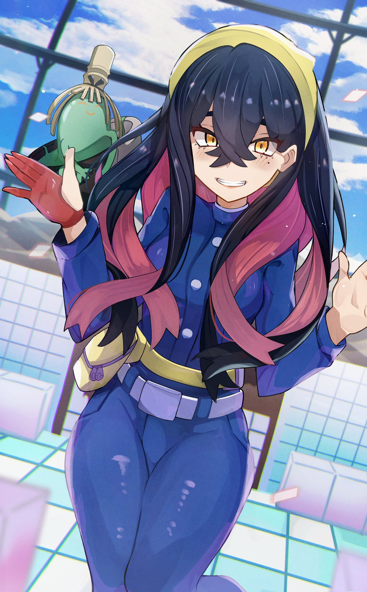This is a pixiv picture whose title is 制服ゼイユ.