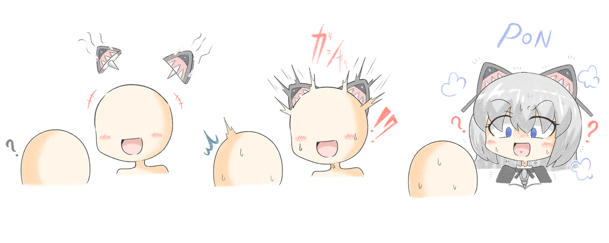 This is a pixiv picture whose title is VR系のTSF&状態変化絵まとめ.