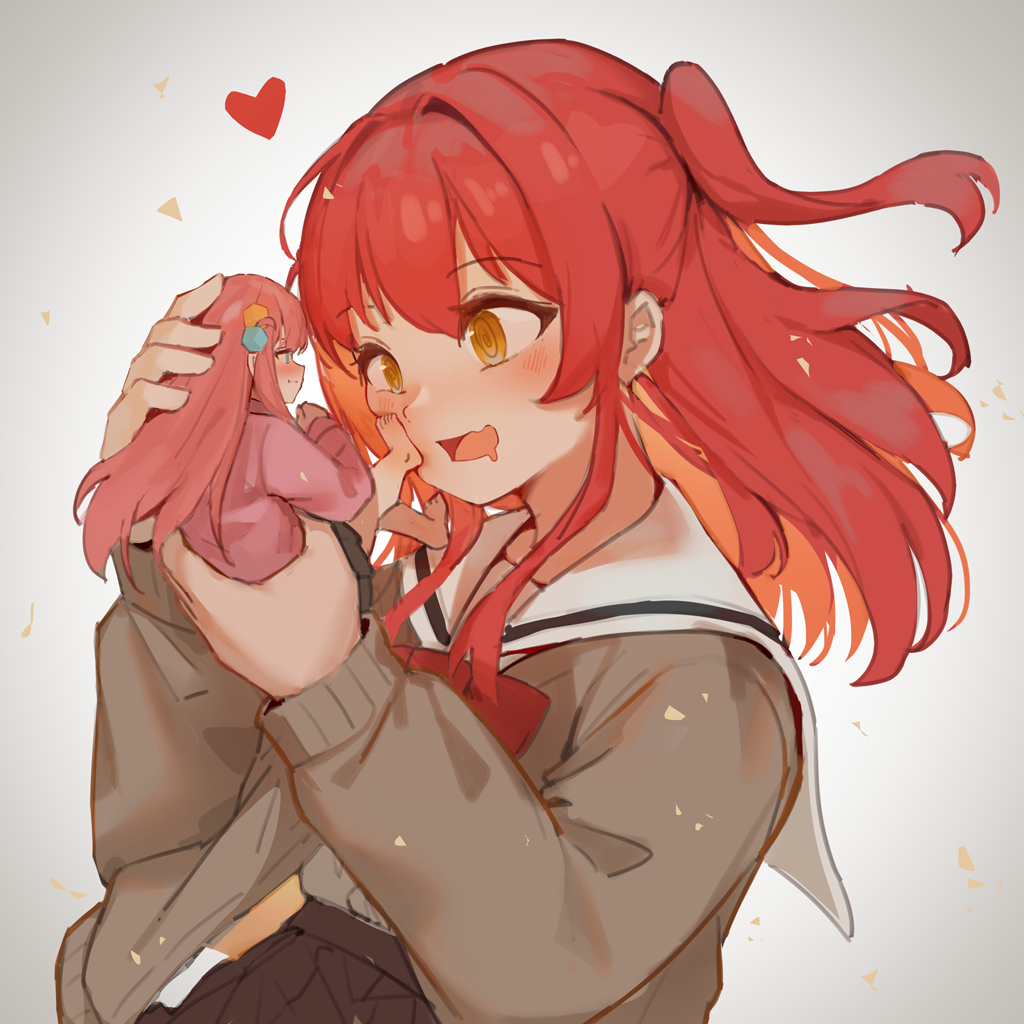 This is a pixiv picture whose title is ひとくちだけ.
