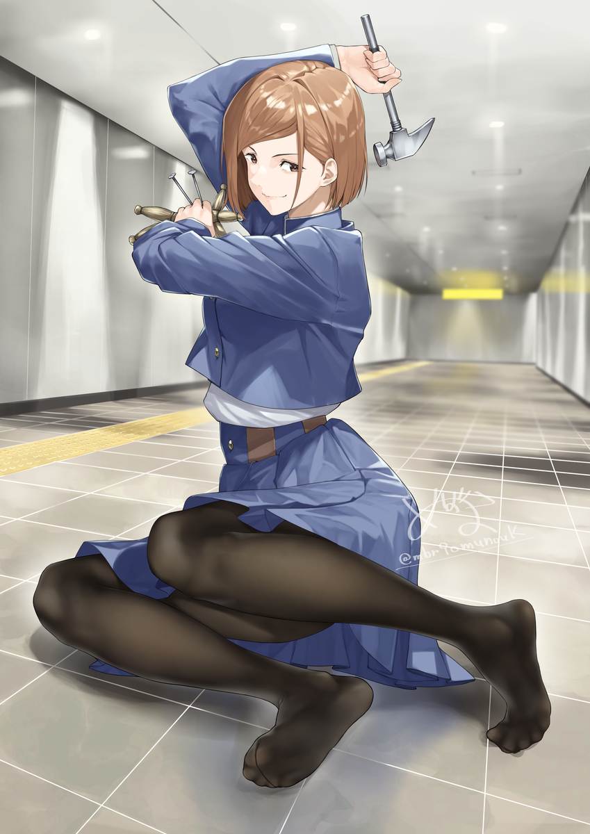 This is a pixiv picture whose title is 釘崎野薔薇.