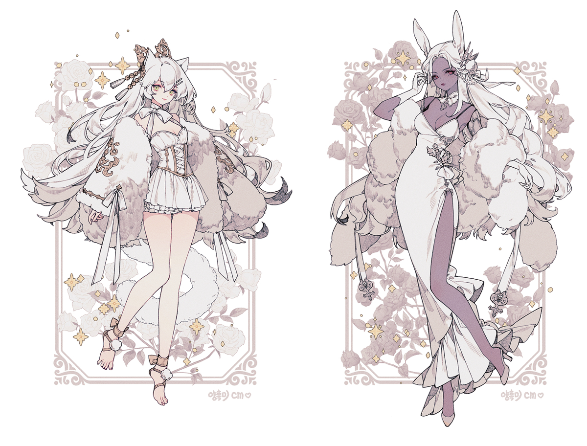 This is a pixiv picture whose title is 💖cm💖.