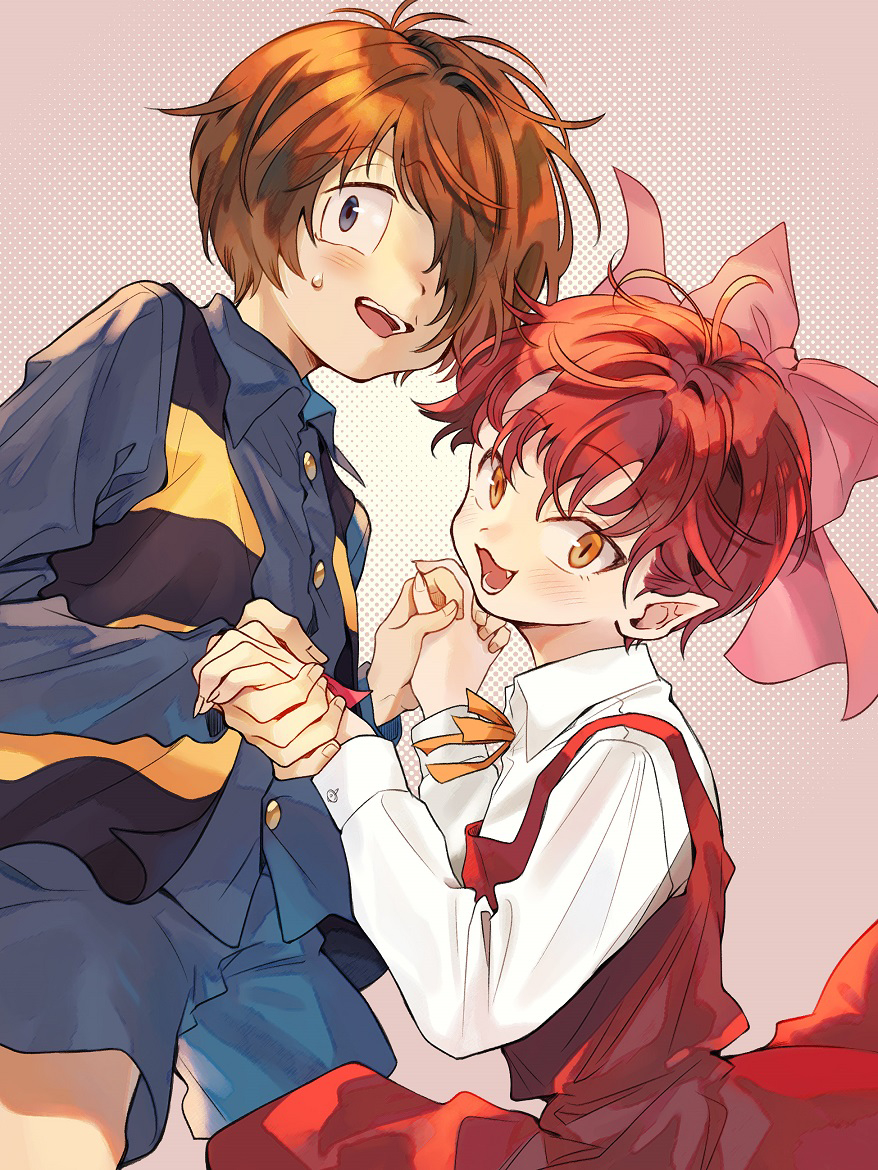 This is a pixiv picture whose title is キタネコ過去絵.