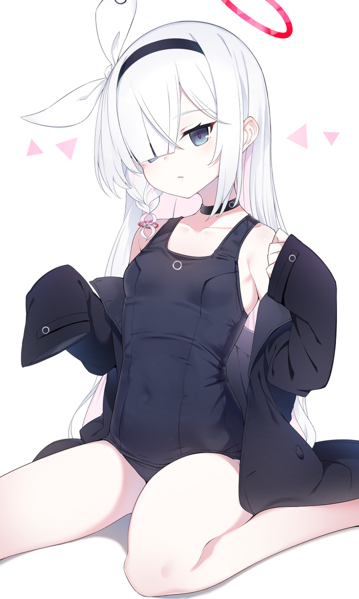 This is a pixiv picture whose title is スク水プラナ.