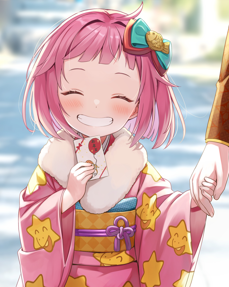 This is a pixiv picture whose title is 幼少期えむちゃん.