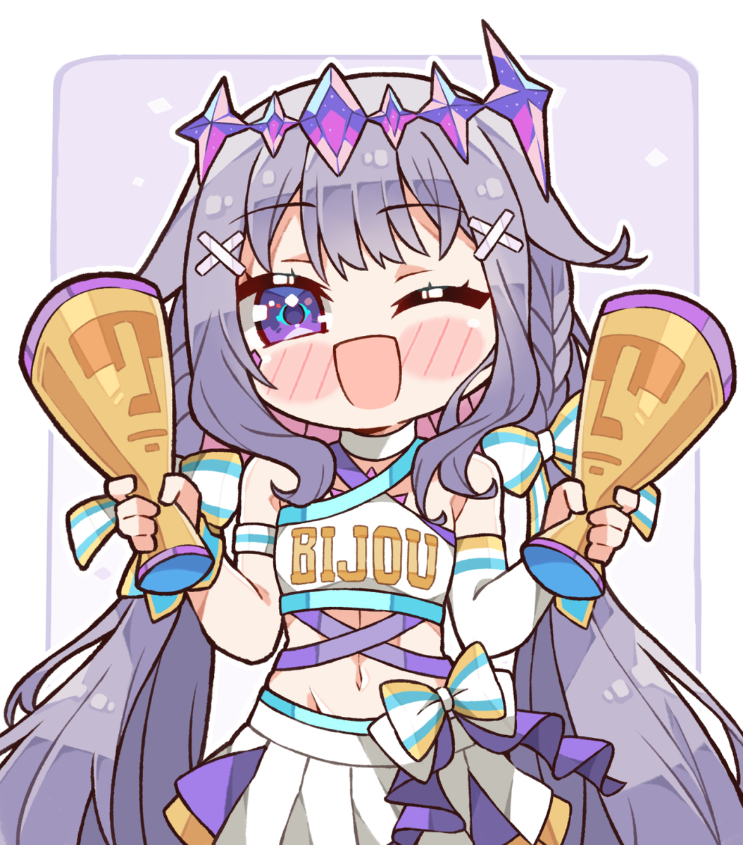 This is a pixiv picture whose title is Cheerleader!.