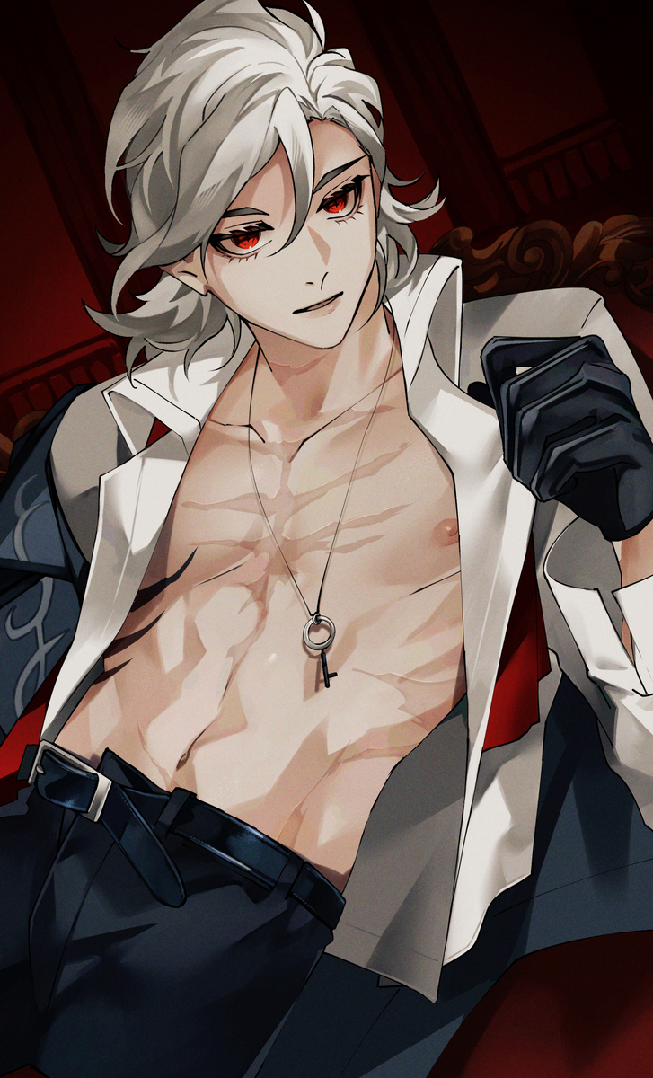 This is a pixiv picture whose title is 巌窟王.
