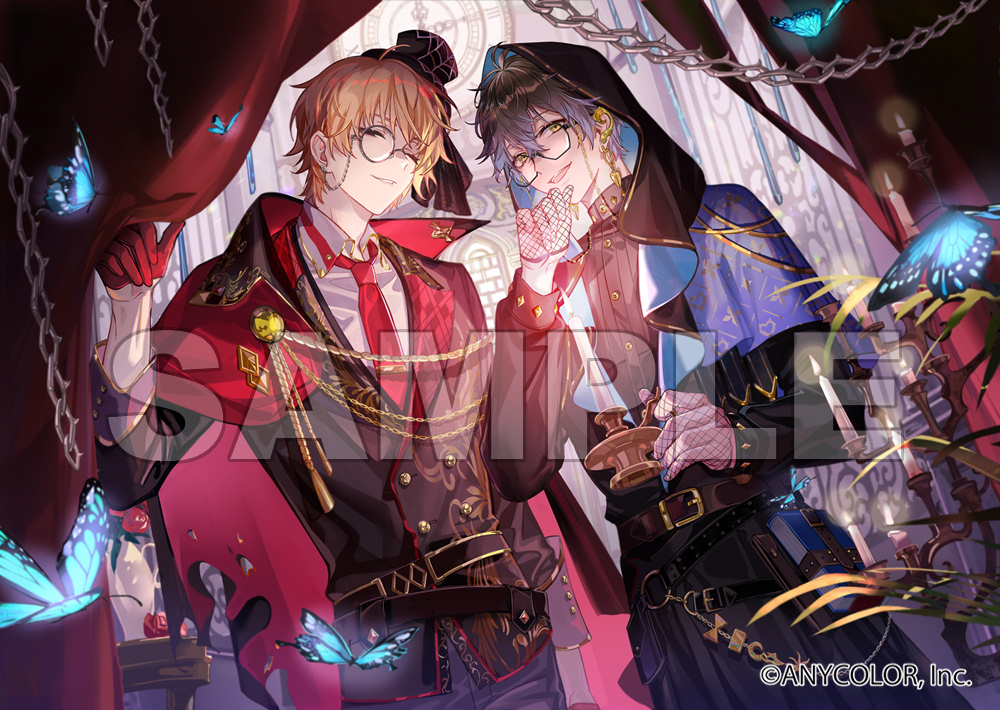 This is a pixiv picture whose title is にじさんじ  ヴィランボイス.