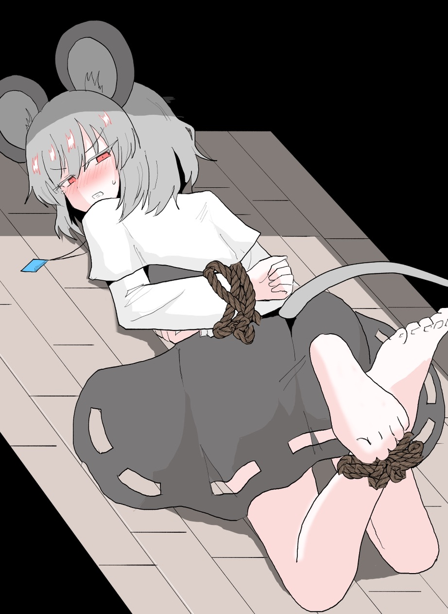 This is a pixiv picture whose title is わるいねずみをつかまえた。.