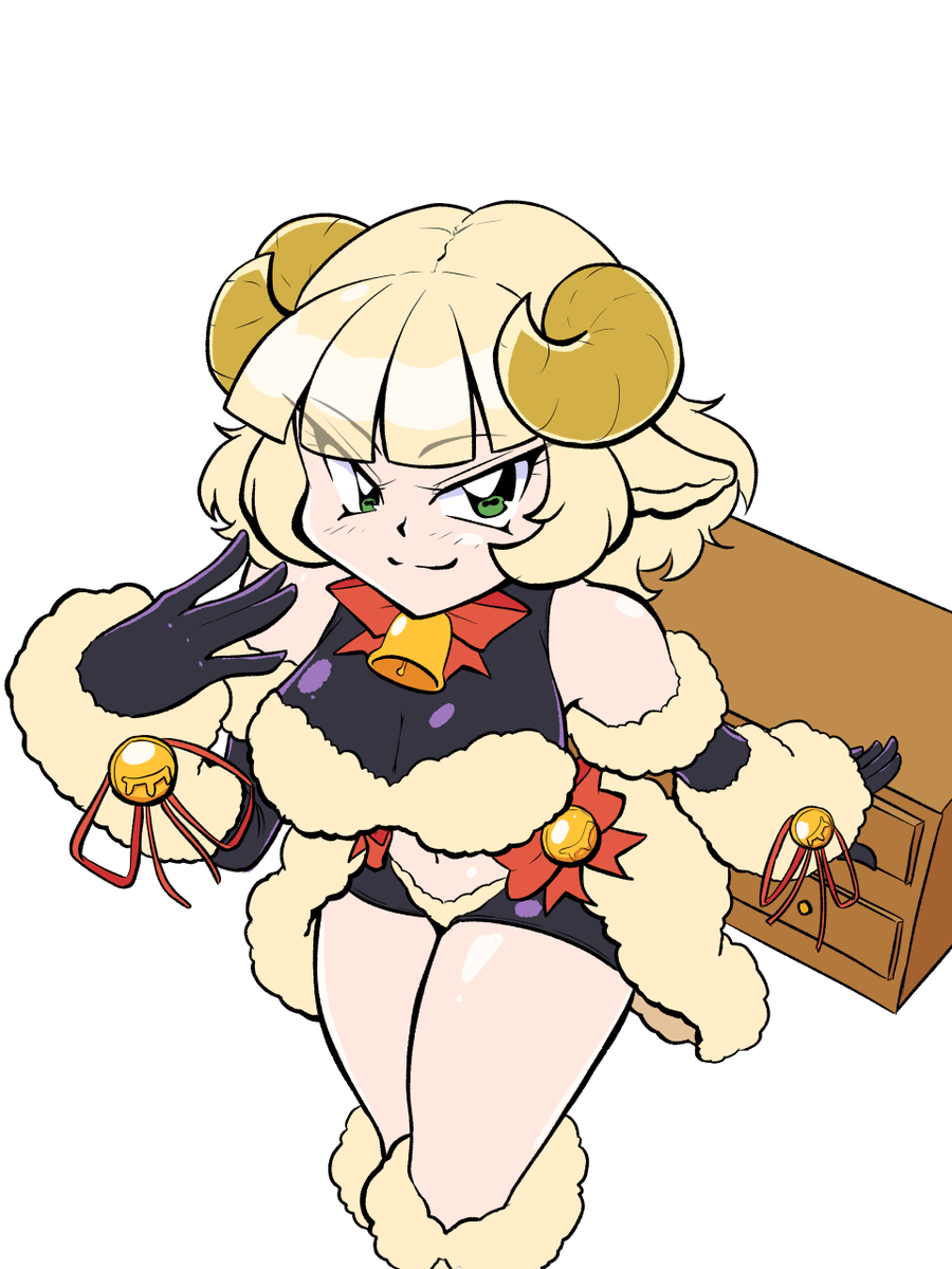 This is a pixiv picture whose title is Hell Week: Weresheep Bodysuit.