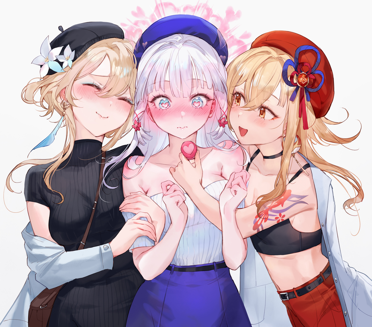 This is a pixiv picture whose title is フォンテーヌへの旅.