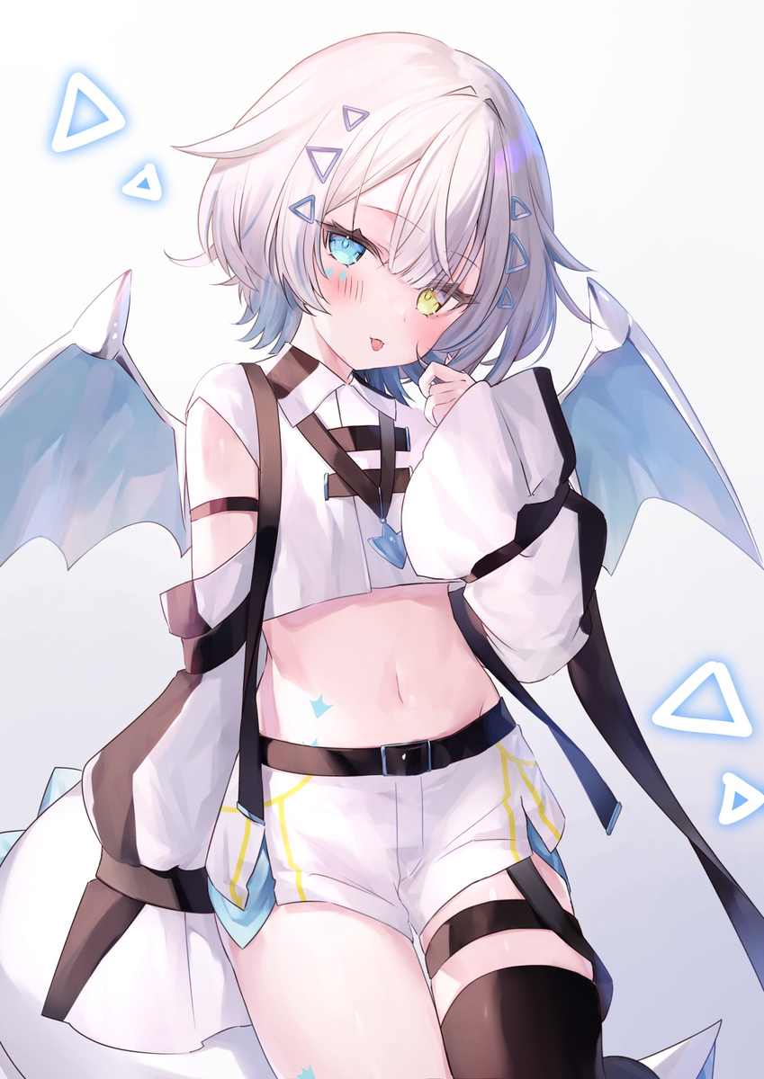 This is a pixiv picture whose title is ▫️◾️.