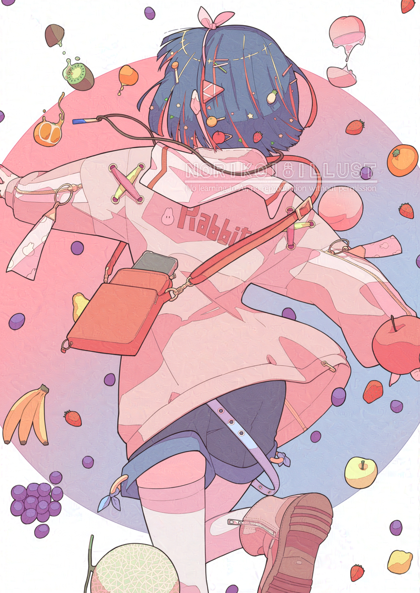 This is a pixiv picture whose title is フルーツミックス.