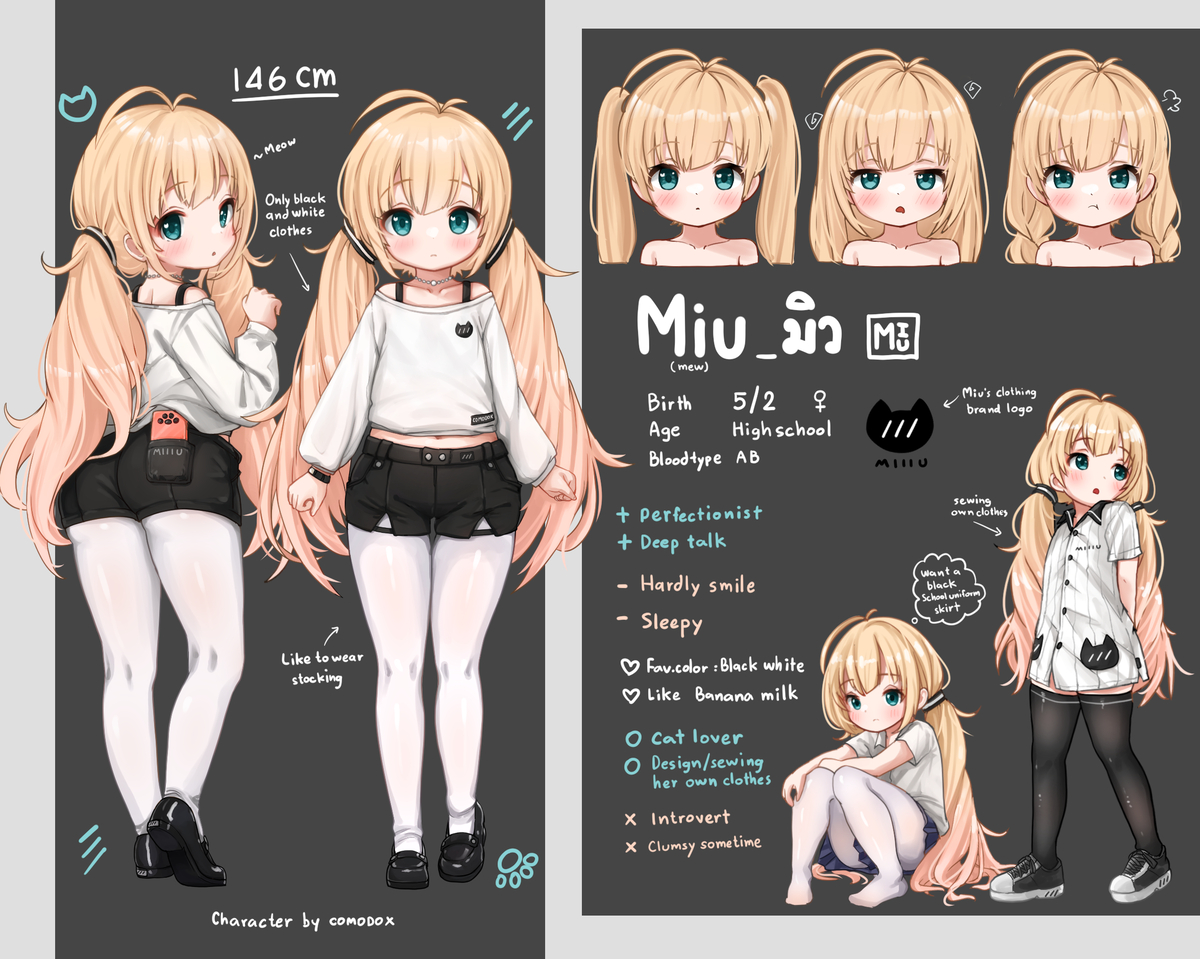 This is a pixiv picture whose title is Miu / มิว / ミュウ.