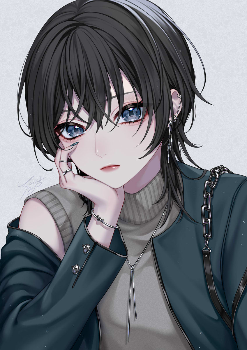 This is a pixiv picture whose title is ♡.