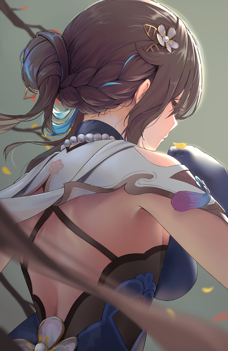 This is a pixiv picture whose title is 阮梅.