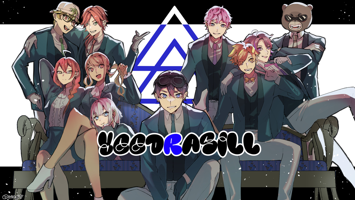 This is a pixiv picture whose title is VCR GTA2 イラストまとめ.