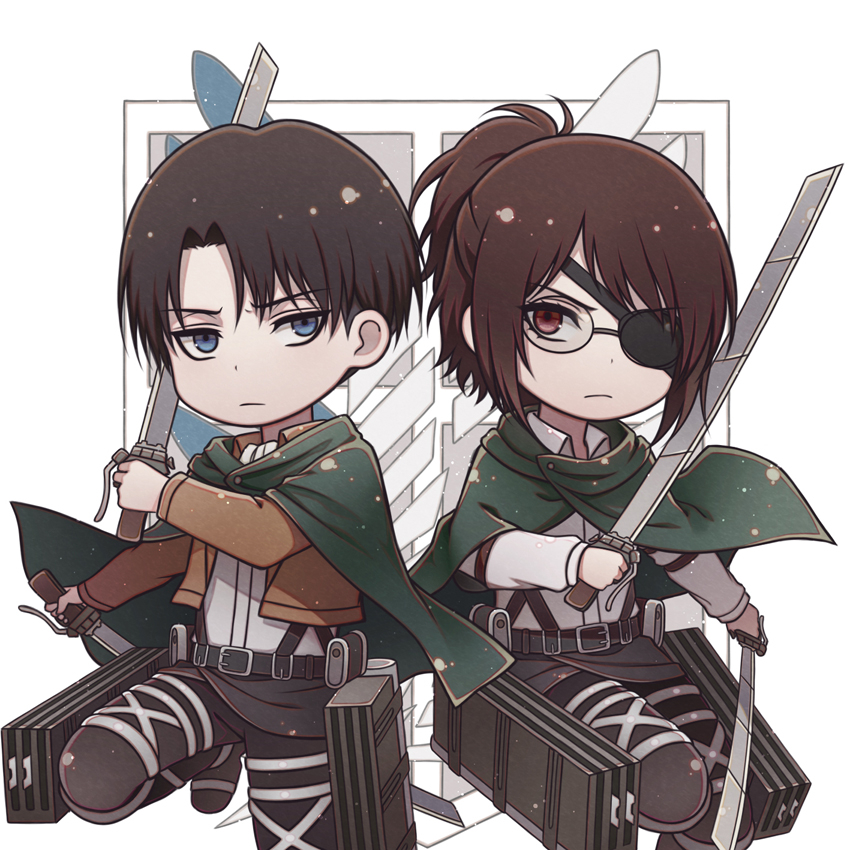 This is a pixiv picture whose title is リヴァハンかな？.