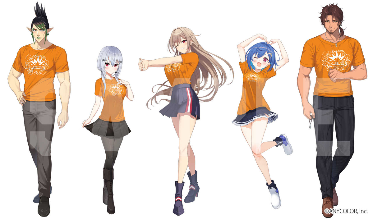 This is a pixiv picture whose title is にじフェス2023クラスTグッズイラスト.