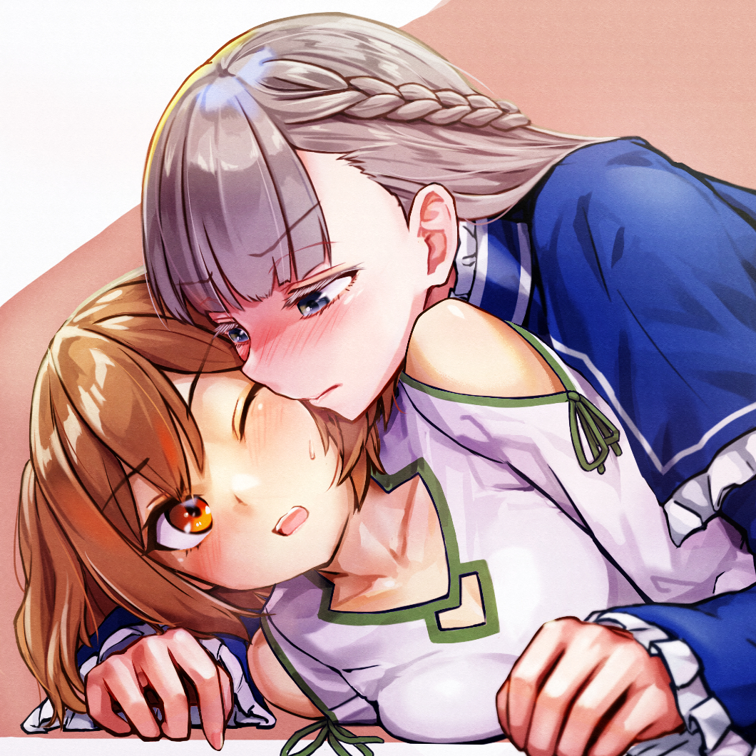 This is a pixiv picture whose title is ラヴィーネとカンネ.