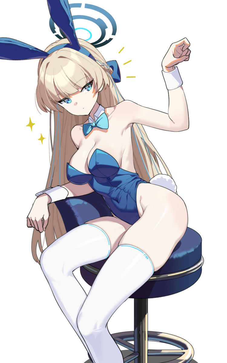 This is a pixiv picture whose title is バニートキ.