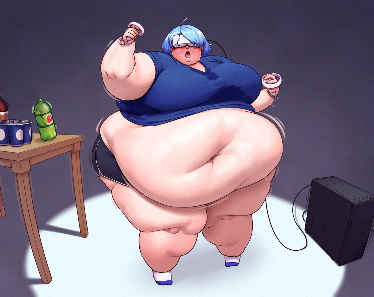 This is a pixiv picture whose title is Extreme Jiggle-Physics.