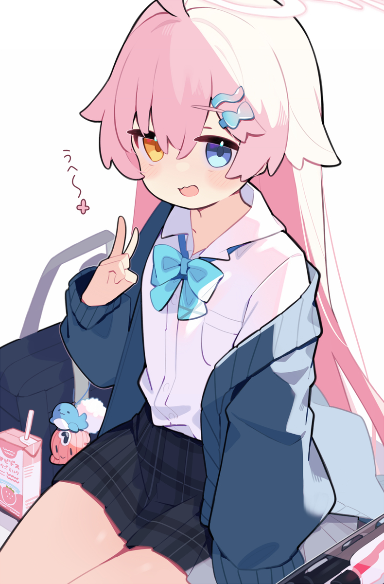 This is a pixiv picture whose title is ホシノ…(おじさん)(ギャル).