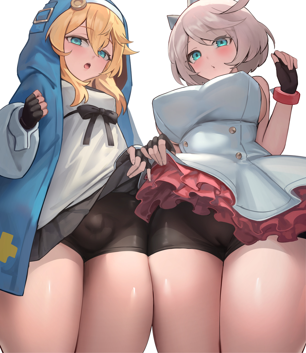 This is a pixiv picture whose title is ブリジット＆エルフェルト.