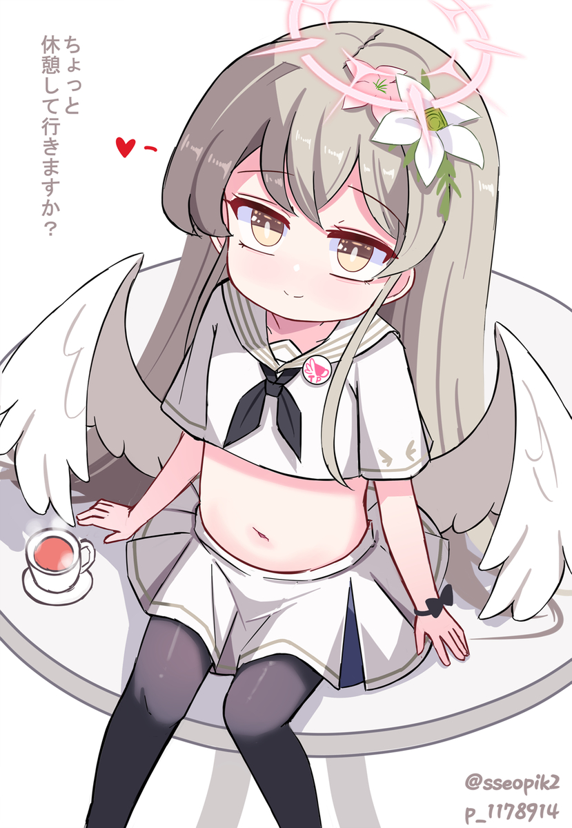 This is a pixiv picture whose title is ロリ ナギサ.