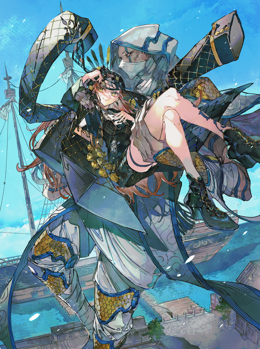 This is a pixiv picture whose title is アサシン陣営.