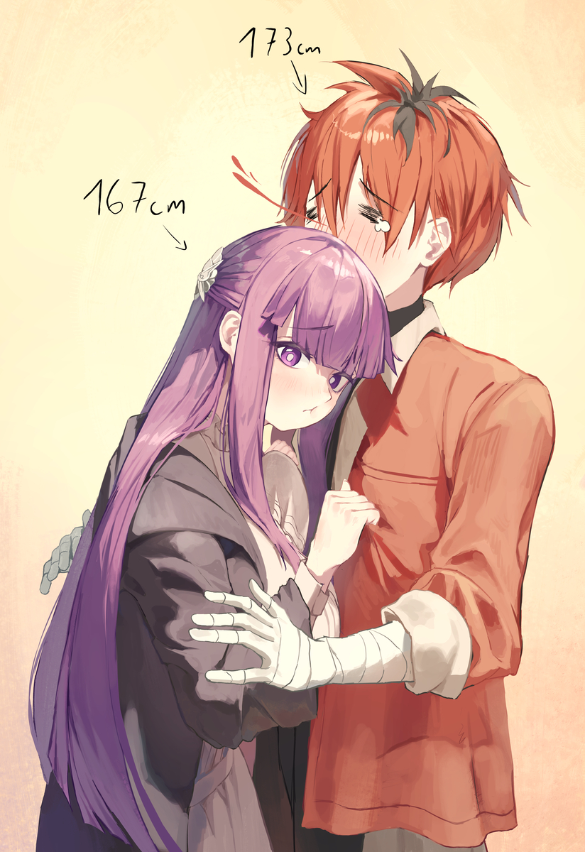 This is a pixiv picture whose title is Fern & Stark.