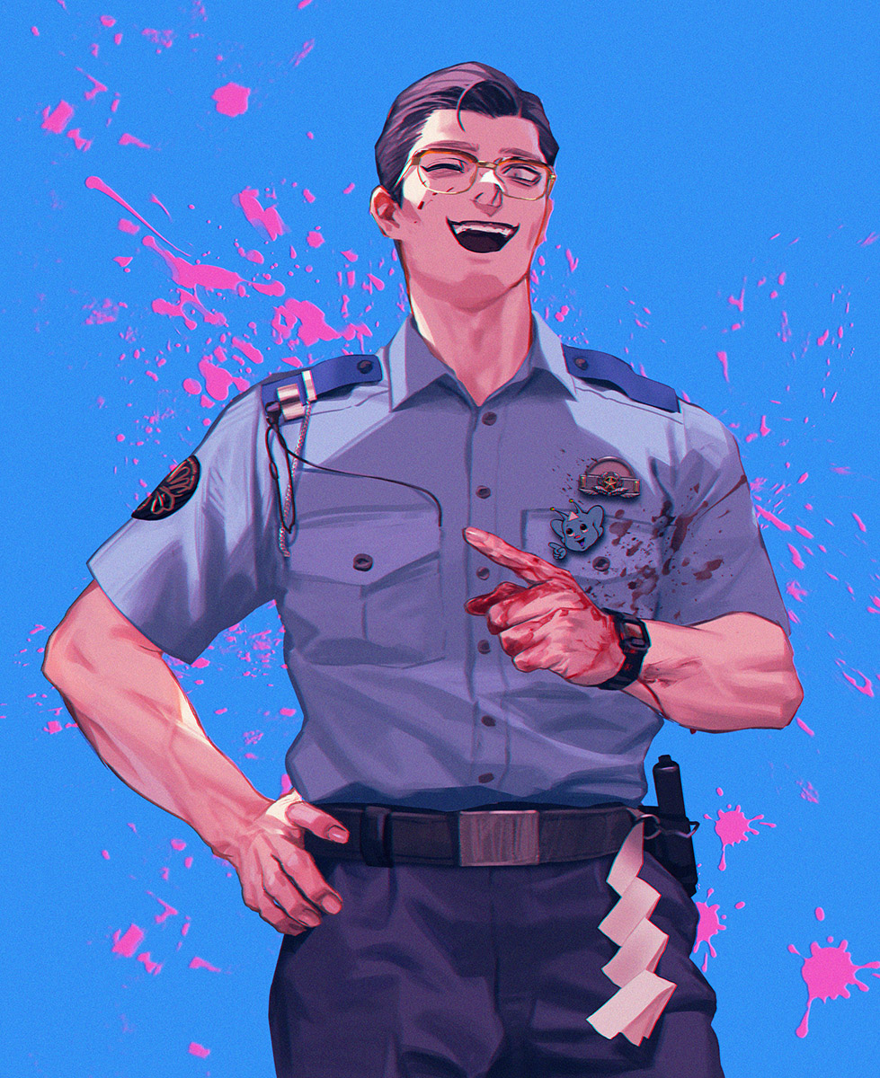 This is a pixiv picture whose title is しっかり殴ろうね！.