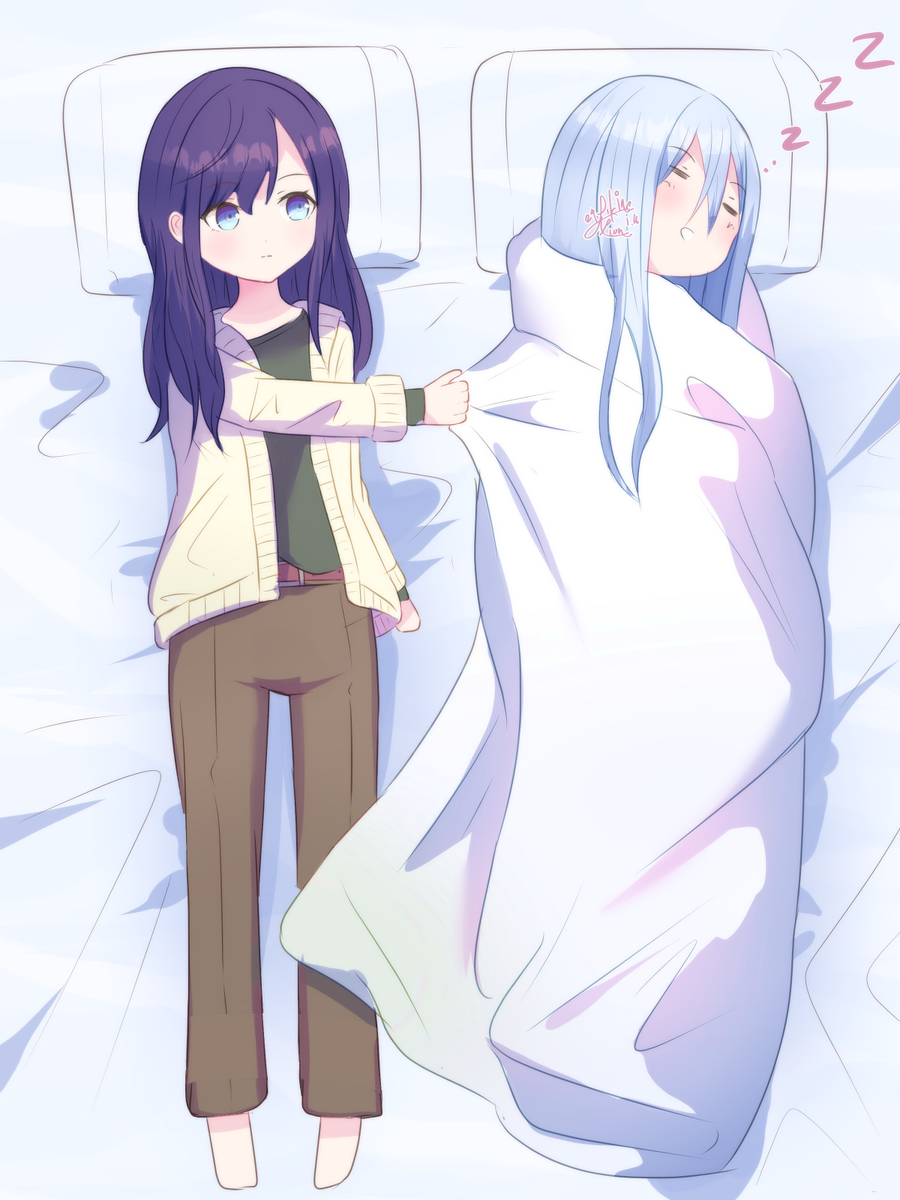 This is a pixiv picture whose title is 奏巻き💤.