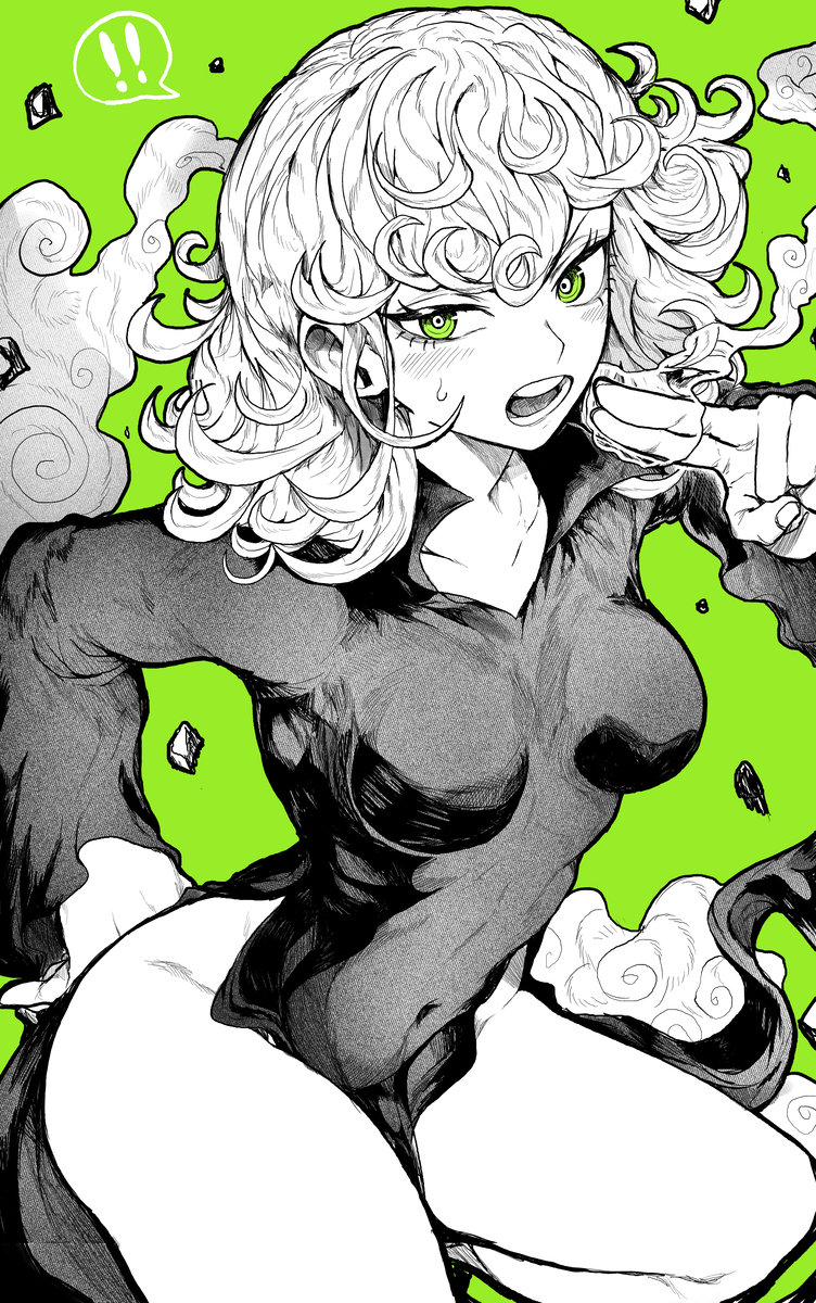 This is a pixiv picture whose title is タツマキ！.