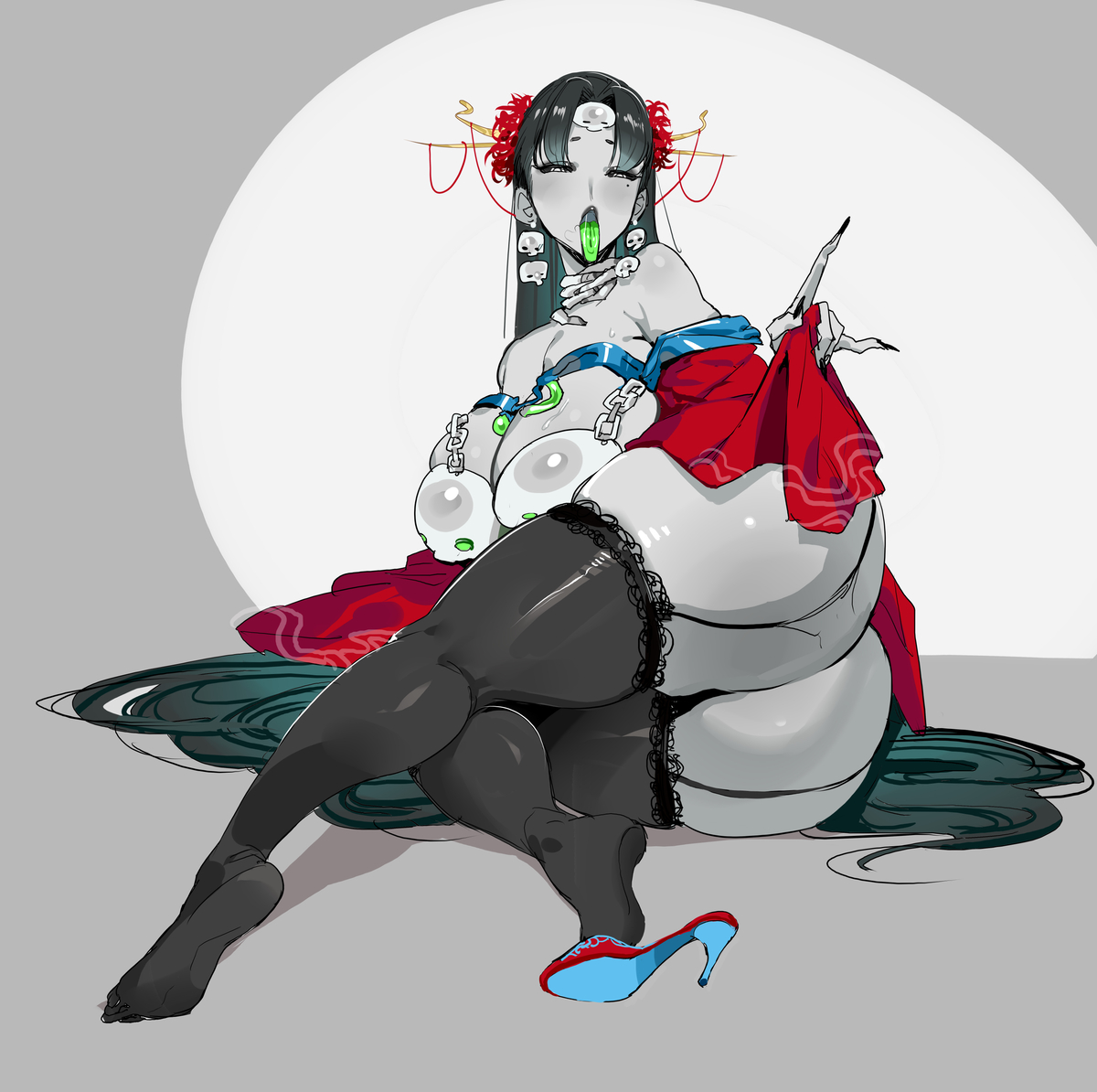 This is a pixiv picture whose title is 无题.